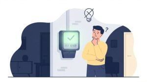 Ilustrasi token listrik berhasil masuk namun aliran listrik ke rumah tetap padam